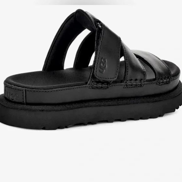 UGG Black Goldenstar Slide Sandal [Women’s 11] - Picture 1 of 10